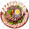 Мясная тарелка